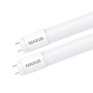 LED труба MAXUS T8 120 см, 16W яркий свет G13 фиберпласт