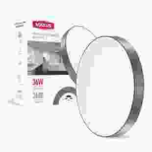 Світильник світлодіодний 1-MSP-3641-SLG MAXUS SP Ceiling 36W 4100K Circle Slim Gray