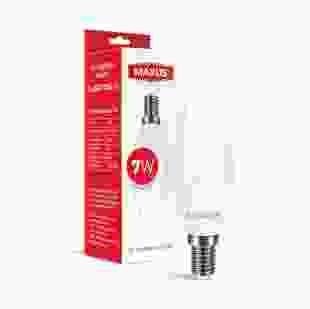 Лампа світлодіодна філаментна MAXUS 1-LED-734 C37 7W 4100K 220V E14