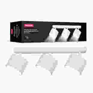 Світильник точковий накладний поворотний без лампи MAXUS Wave Spot Base GX53x3 White