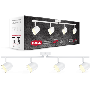 Спотовый светильник MAXUS MSL-01C 4x4W 4100K белый