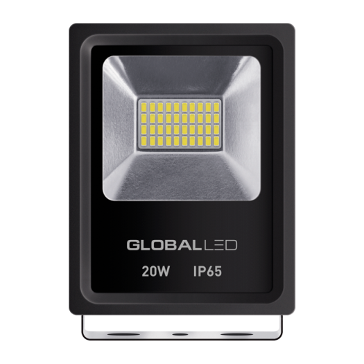 Прожектор GLOBAL FLOOD LIGHT 20W 5000K холодный свет (1-LFL-002)