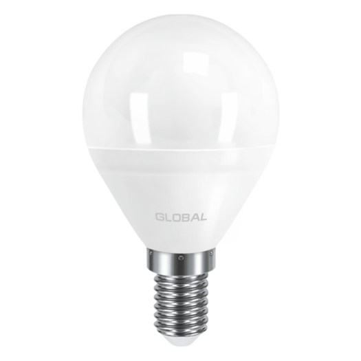 LED лампа Global G45 F 5W яскраве світло E14 (1-GBL-144)