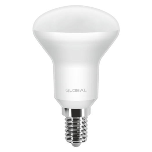 LED лампа Global R50 5W яскраве світло 220V E14 (1-GBL-154)