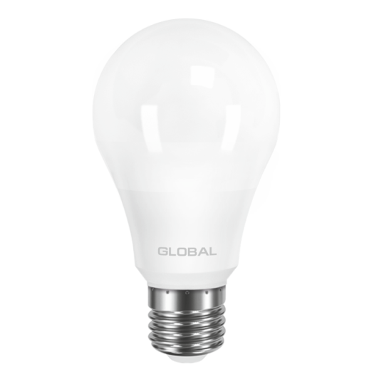 LED лампа GLOBAL A60 8W теплый свет E27 (1-GBL-161)