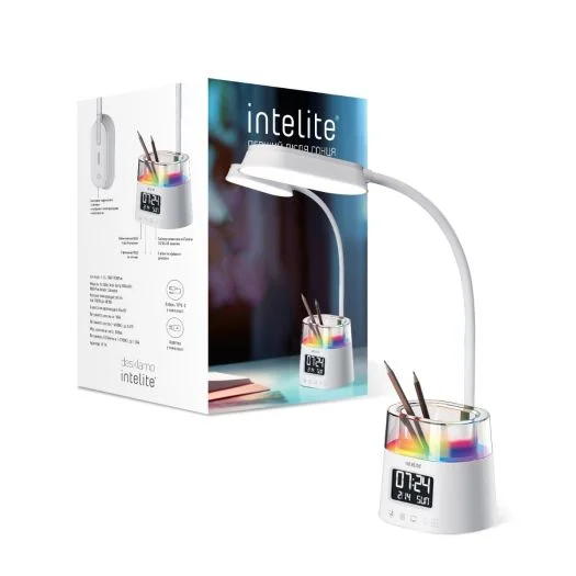 ライト・ランタン lob products LP on the desk Светодиодная настольная лампа Intelite Desk Lamp 10W WH RGB Pen