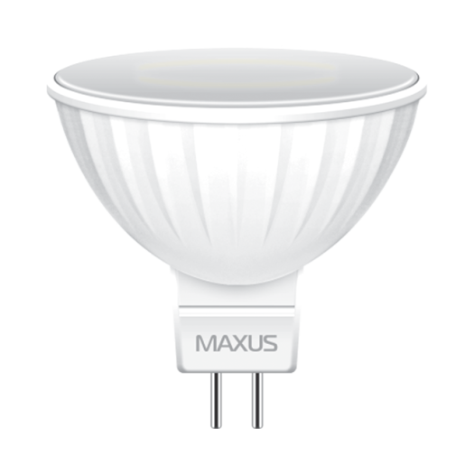 LED лампа Maxus MR16 3W тепле світло GU5.3 AP (1-LED-511)