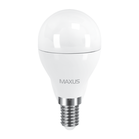 LED лампа Maxus G45 6W тепле світло E14 (1-LED-543)