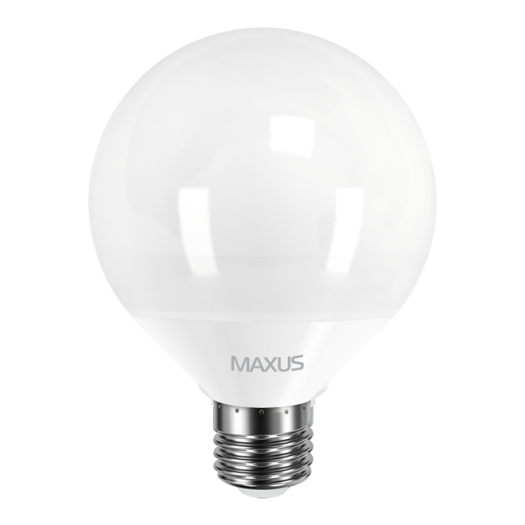 LED лампа MAXUS G95 12W теплый свет 220V E27 (1-LED-901)