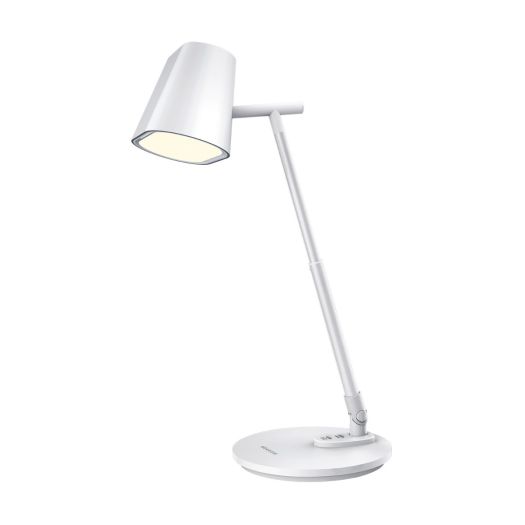 Светодиодная настольная лампа MAXUS Desk Lamp 10W 3CCT WH FoldUp