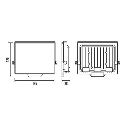 Прожектор світлодіодний MAXUS 30W 5000K IP65 PL