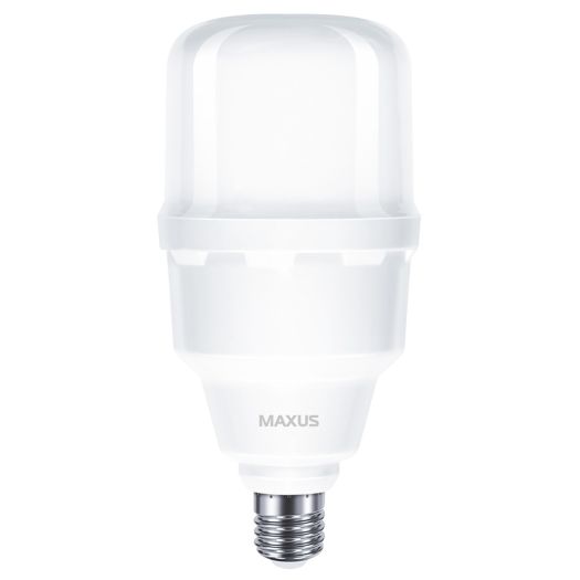 Лампа светодиодная высокомощная MAXUS HW 30W 5000K E27/E40