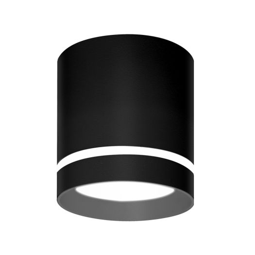 Светильник светодиодный накладной Maxus Surface Downlight 12W 4100K Black