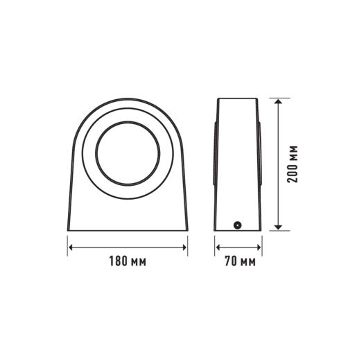 Фасадний світлодіодний світильник MAXUS MWL 15W 3CCT IP65 White General