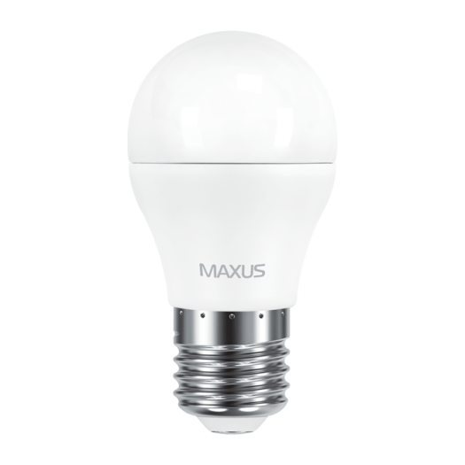 Набор LED ламп MAXUS G45 6W теплый свет E27 (по 2 шт.) (2-LED-541)