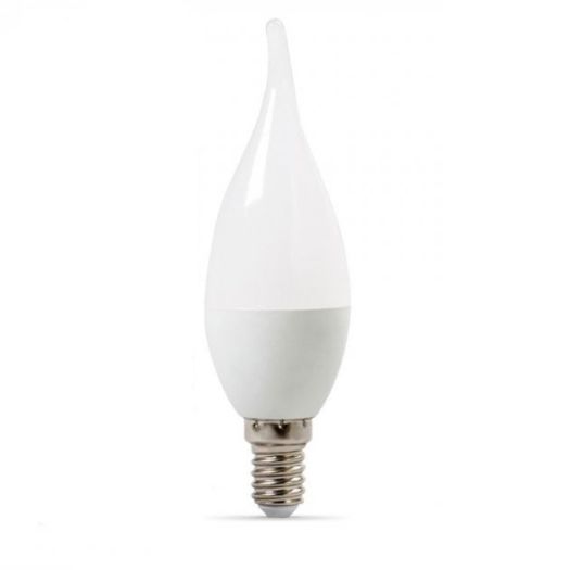 Лампа светодиодная MAXUS 1-LED-739 C37 6W 4100K 220V E14 Tail