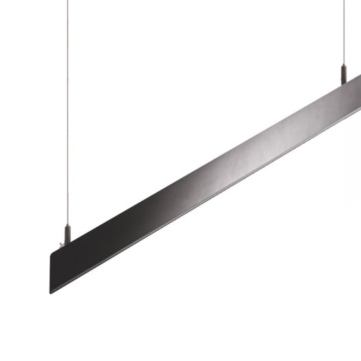 Світильник лінійний Maxus assistance Line Slim Pro 30W 80Ra 4000 900mm 140B Down IP20 Black