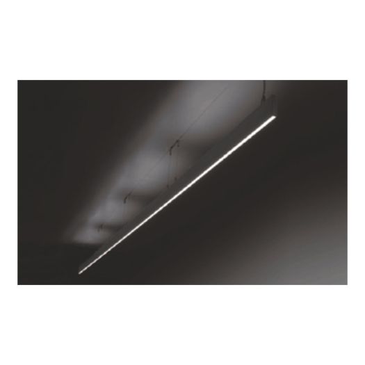 Подвесной линейный LED-светильник Maxus assistance Line Slim Pro 30W 80Ra 4000 900mm 140B UpDown IP20 Black linkable