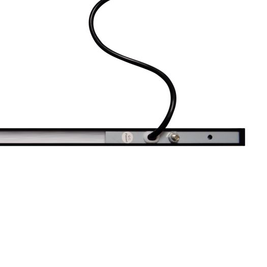 Подвесной линейный LED-светильник Maxus assistance Line Slim Pro 30W 80Ra 4000 1500mm 140B Down IP20 Black linkable