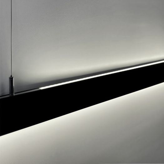 Світильник лінійний Maxus assistance Line Slim Pro 40W 80Ra 4000 1200mm 140B UpDown IP20 Black