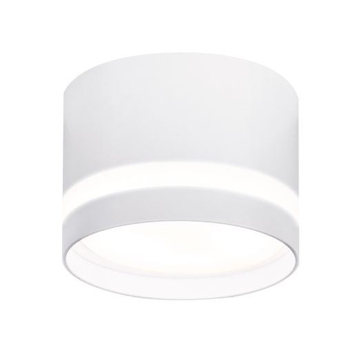 Светильник точечный накладной-врезной без лампы MAXUS Downlight Base GX53 White 2in1